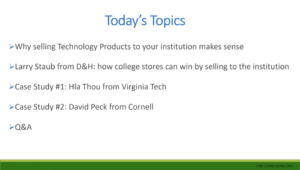 Selling Technology Products to Your Institution: A Big Opportunity to Drive Sales