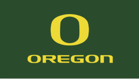 University of Oregon logo with big yellow O