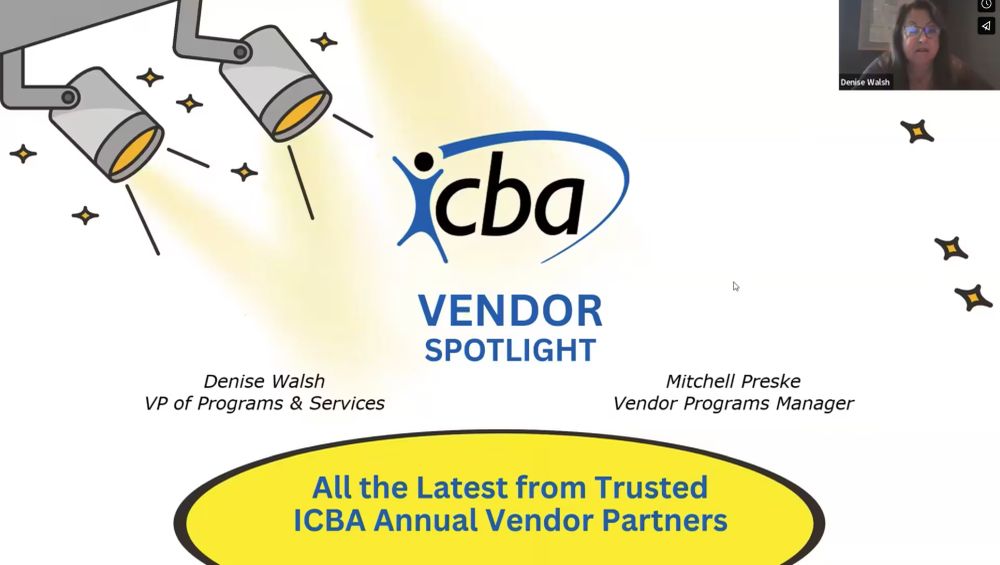 Vendor Spotlight Webinar screenshot from 7.25